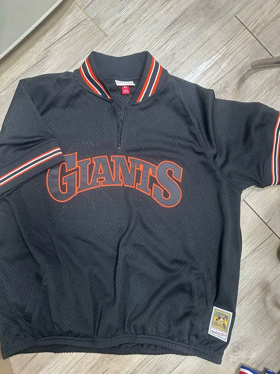 Miichell & Ness SF Giants 1991 공식 BP 저지